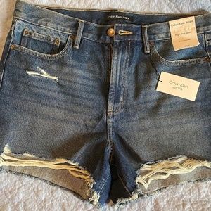 Calvin Klein denim shorts